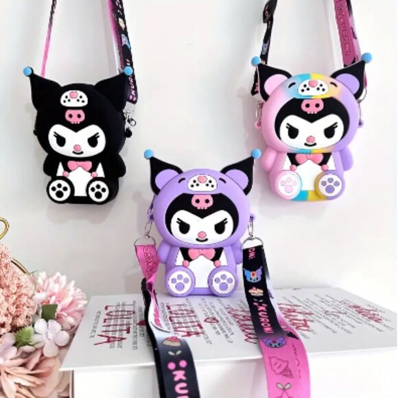 Handbags - Kuromi Cute Cartoon Crossbody Bag